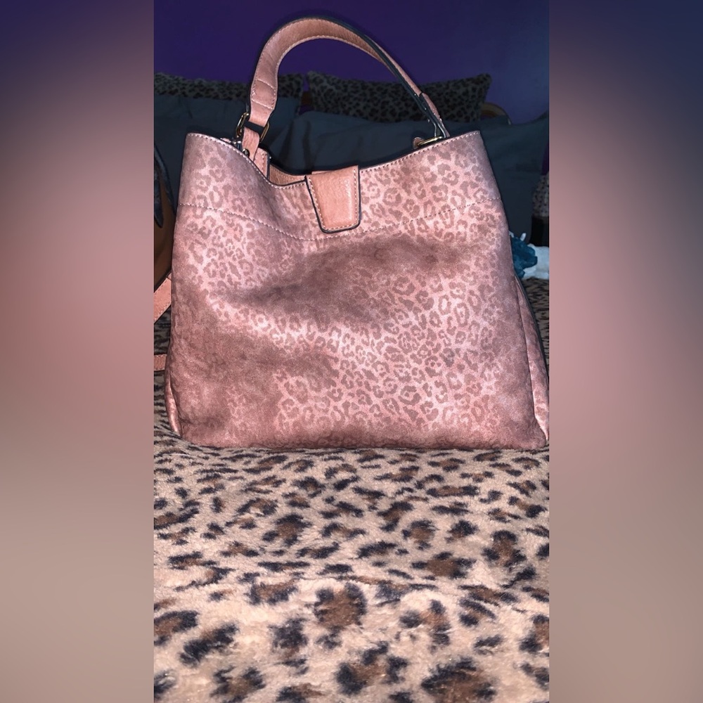 Jen&Co Cheetah Print Purse